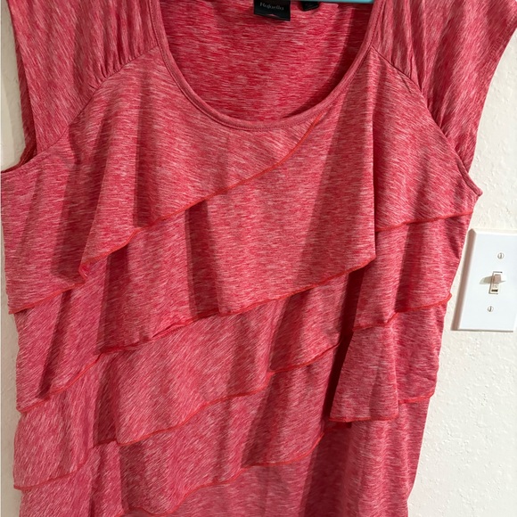 NWOT Rafaella Women's Ruffled Top. - Picture 2 of 9